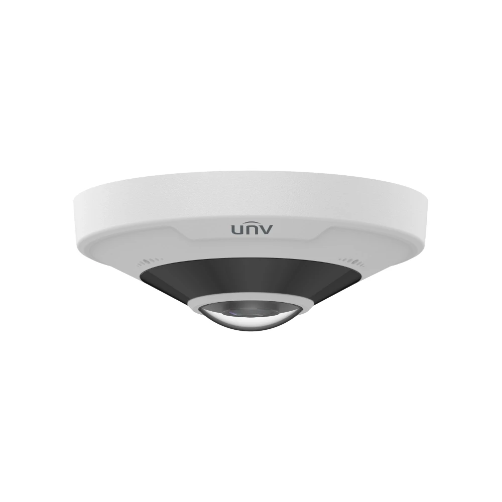 Cámara Ojo de Pez IP 12MP UltraHD IR IK10 IP67 PoE IPC86CEB-AF18KC-I0 Uniview